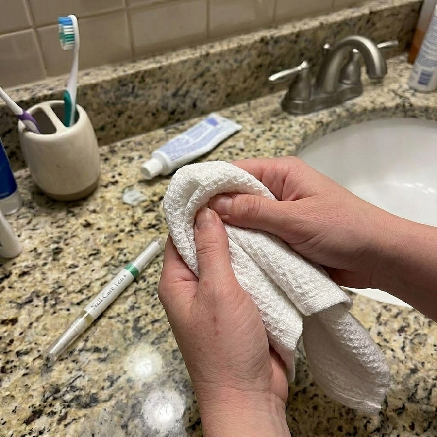 Clean and dry